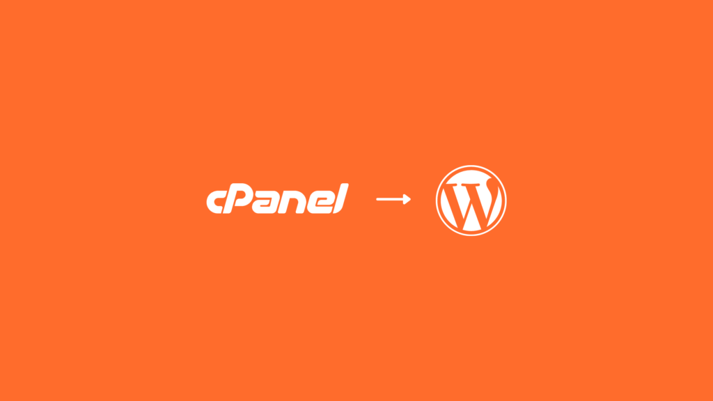 如何通过cPanel安装WordPress