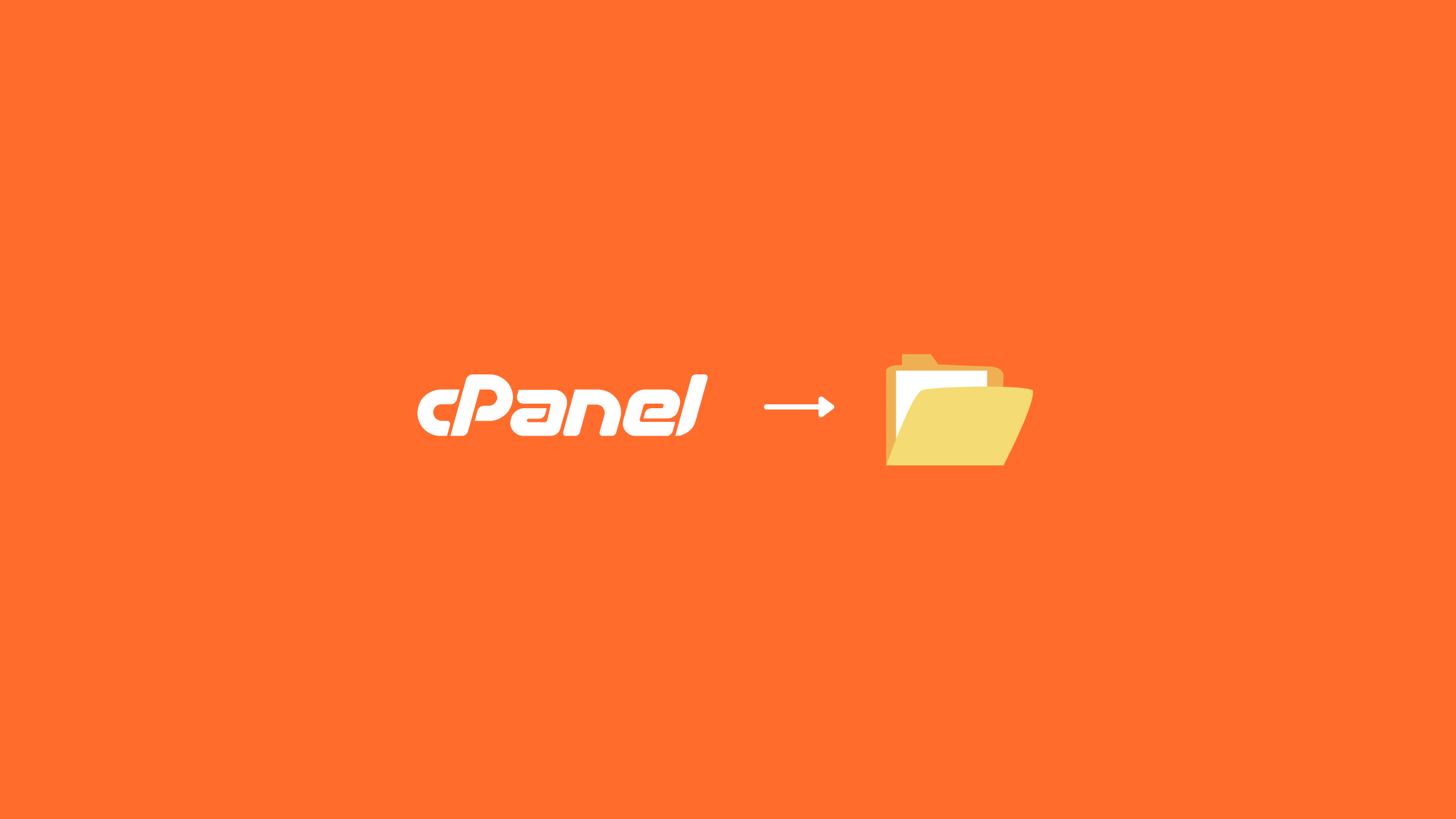 manage file in cpanel