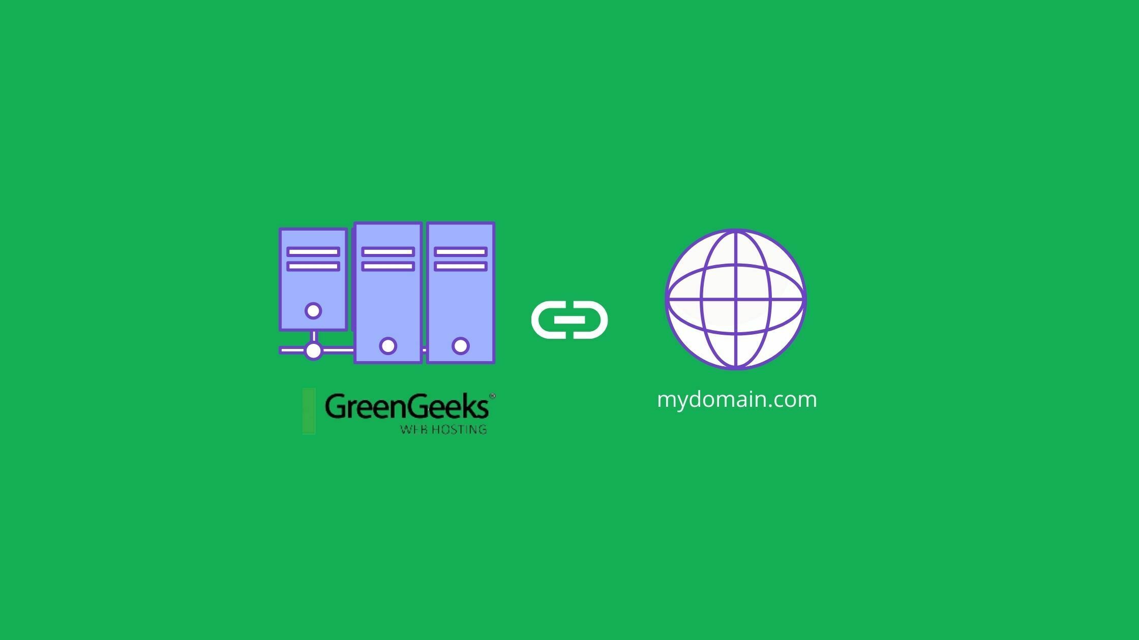 GreenGeeks connect domain