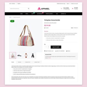 轻量Magento 2主题Apparel Pro, 响应式麦进斗主题 - 图片 5
