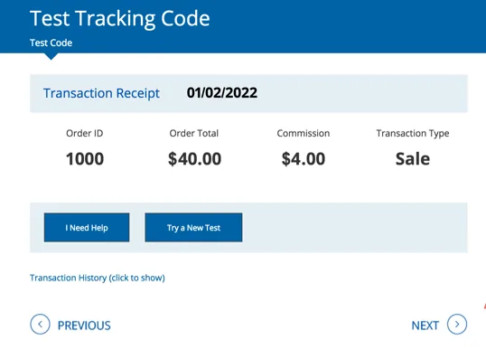 ShareASale affiliate testing