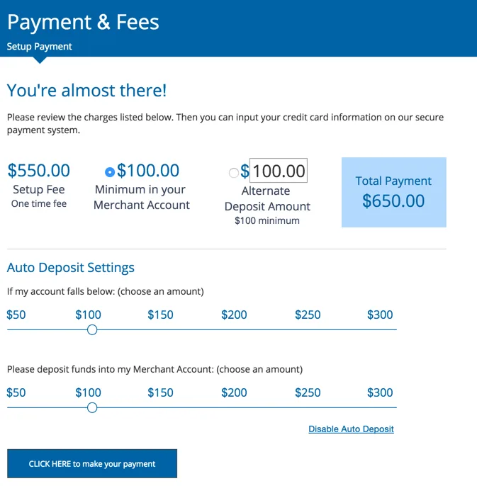 ShareASale payment fees